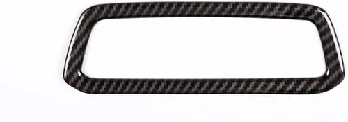 Vista 2 de YIWANG Fibra de carbono estilo coche interruptor decoración marco ajuste para BMW X5 G05 X7 G07 2019 auto accesorio