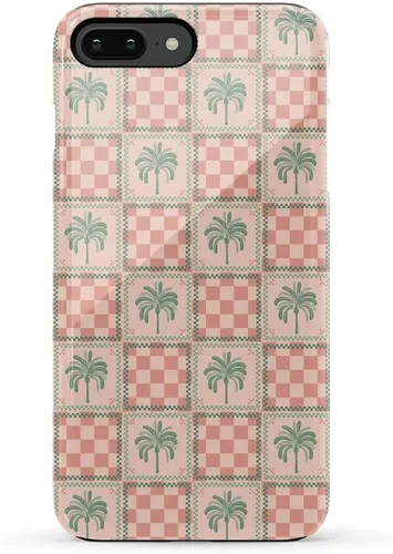 Vista 20 de Casely Funda para iPhone 6/7/8 Plus Todo envuelto Lazos vintage Diseño protector delgado esencial de doble capa