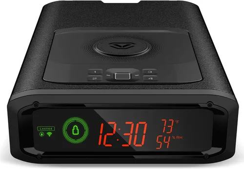Vista 11 de VAULTEK Caja fuerte inteligente biométrica DS2i Smart Station™ con cargador de teléfono inalámbrico incorporado + cajón de apertura automática +