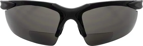 Vista 5 de Global Vision Apex - Lentes de seguridad bifocales UV400 con aumento de 2.50, lente ahumada