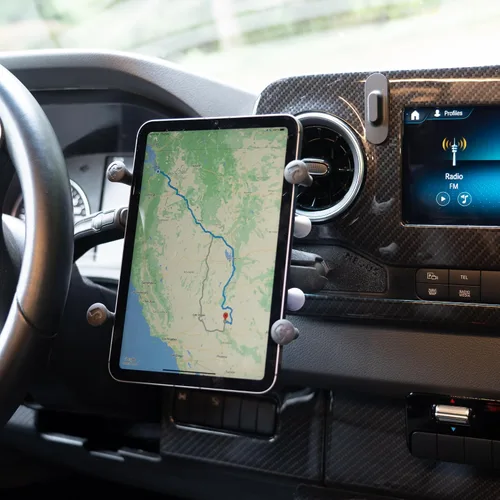 Vista 5 de NEXUS Adaptador de cubículo para VS30 Mercedes-Benz Sprinter Van (lado del conductor de bola de 1 pulgada)