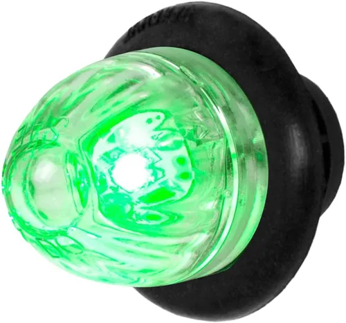 Vista 30 de GG Grand General 75390 Mini empuje/tornillo sandía ámbar/ámbar luz LED con tuerca 1 pulgada