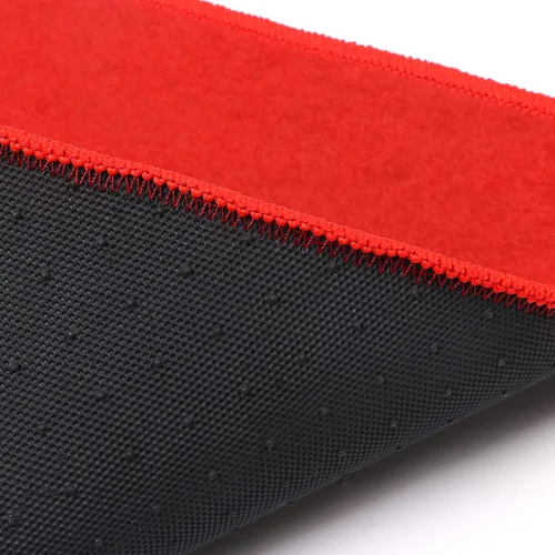 Vista 5 de IKON MOTORSPORTS, Alfombrillas compatibles con Acura Integra 1994-2001, ajuste de fábrica, alfombrillas de nailon rojo delanteras y traseras