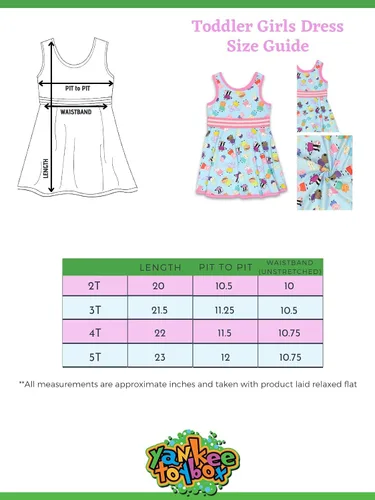 Vista 2 de Peppa Pig Toddler Girls Fit and Flare Ultra Soft Dress