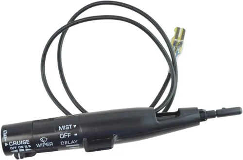 Vista 5 de Interruptor de palanca de brazo de limpiaparabrisas de control de crucero negro para Chevy Truck Pontiac