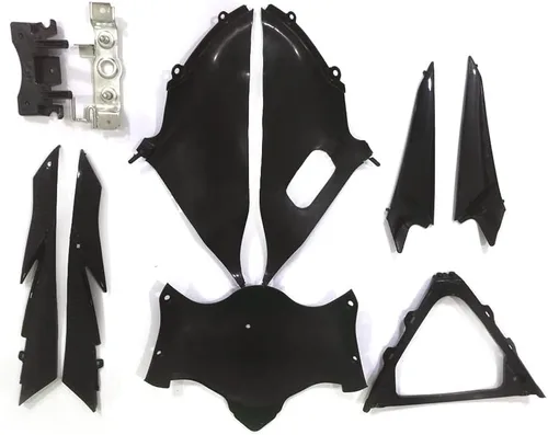 Vista 7 de FLPRO - Juego completo de carenados completos de plástico ABS rojo y negro para Suzuki GSXR600 GSXR750 K6 2006 2007 06 07 GSXR 600 GSXR 750 Molde