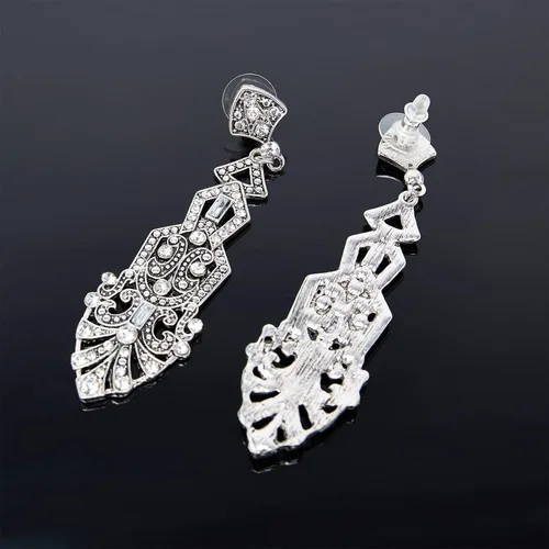 Vista 6 de ZeroShop Juego de accesorios de gran Gatsby de los años 20 para mujer, diadema con solapa para disfraz