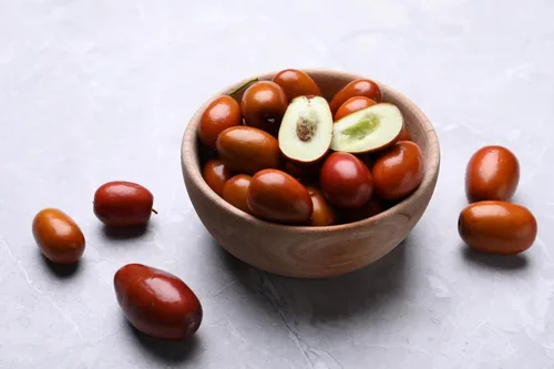 Vista 4 de 20 Semillas de árboles frutales rojos de Tsao chino común azufaifo Ziziphus Spinosa