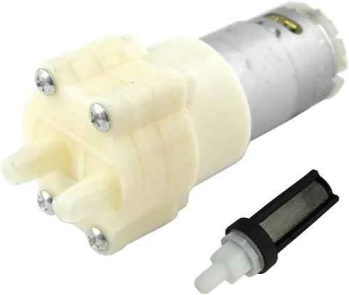 Vista 7 de CHANCS Bomba autocebante de diafragma 385 DC 6V-12V Bombas de agua de absorción de impactos para el ciclo diario del agua de peceras y 6-12V