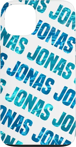 Vista 7 de Funda personalizada para iPhone 16 Jonas para teléfono, color azul y verde azulado