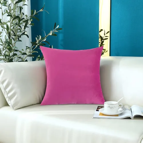 Vista 57 de mixeoo Comfy - Juego de 2 fundas de almohada decorativas de terciopelo grueso sólido y grueso, súper suaves, decoración del hogar para sofá, sala