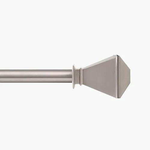 Vista 39 de Deco Window - Varilla ajustable para cortinas para ventanas de 18 a 44 pulgadas, poste de hierro de 1 pulgada extendible de alta resistencia