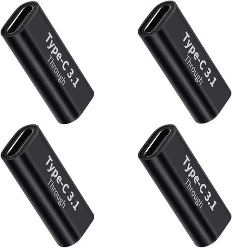 Vista 7 de Kit de adaptador USB 3.0 de 4 piezas, soporte de carga y transferencia de datos, conector de conversión extendida de alta velocidad