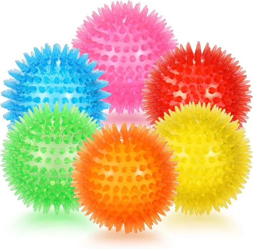Vista 14 de petizer Paquete de 3 bolas chirriantes de juguete para perros de 2.5 pulgadas, bolas flotantes para perros, bolas de agua para perros, juguetes