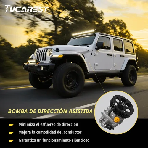 Vista 9 de TUCAREST Bomba de dirección asistida 96-331 (Para 2.5L 2458cc Aspirado naturalmente; Eng. EJ253) Compatible con 2009-2010 Su-baru Forester