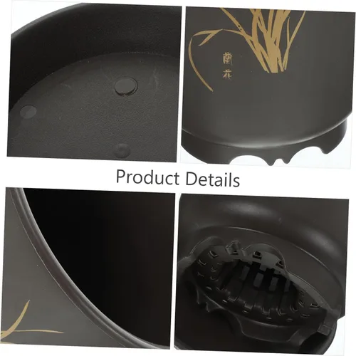 Vista 3 de 3 Sets Orchid Nursery Pots, Plastic Planters, Deep Drainage