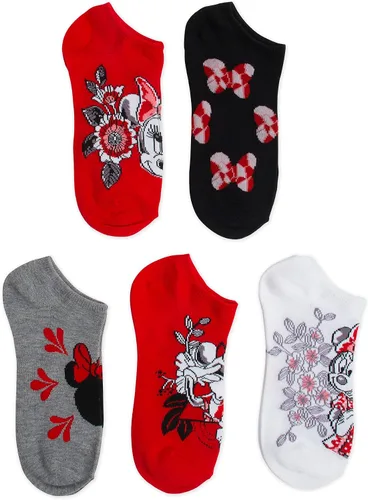 Vista 13 de Disney Paquete de 5 calcetines invisibles de Mickey Mouse para mujer Assorted Neutral