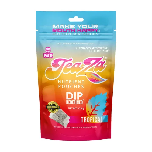 Vista 27 de Teaza Bangin' - Bolsas energéticas de hierbas alternativas al tabaco sin nicotina, bolsas de inmersión saludables para tabaco, sabor prémium a