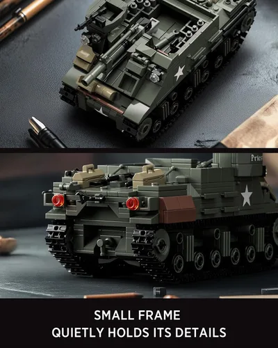Vista 3 de Nifeliz Conjunto de construcción de tanque Sacerdote M7, serie militar