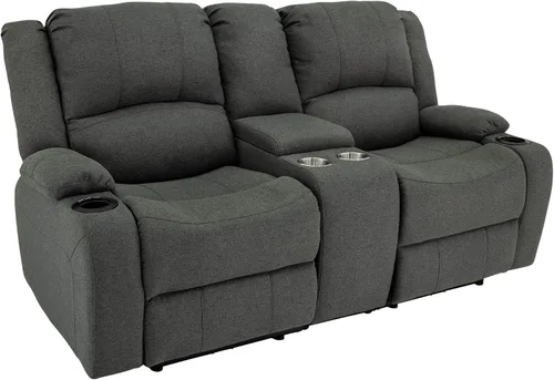 Vista 15 de RecPro Charles Powered RV Wall Hugger Reclinable Loveseat Avena de 64