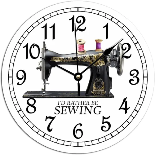 Vista 17 de ArogGeld Reloj de pared de Halloween para dormitorio, cuervo negro, vintage