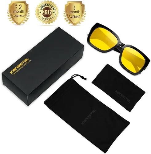Vista 7 de KANASTAL Lentes de sol redondos polarizados para hombres y mujeres, estilo steampunk, retro, de metal, clásico, hippie, con protección UV400