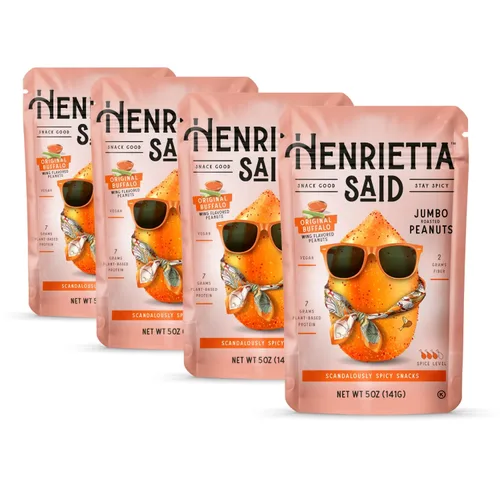 Vista 6 de Henrietta Said Original Buffalo - Cacahuetes tostados, 5 onzas