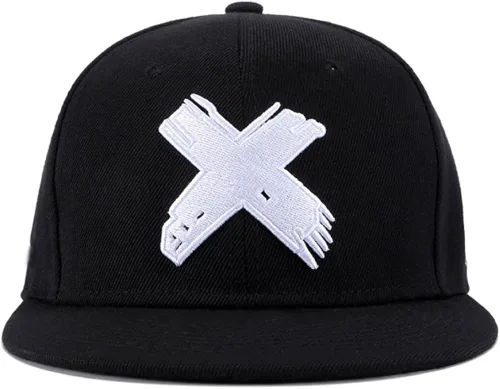 Vista 4 de Quanhaigou Unisex Snapback Hats, Adjustable Embroidered Dad Hat Flat Bill Baseball Cap for Men Women
