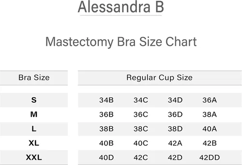 Vista 3 de Alessandra B Sujetadores de mastectomía con bolsillos para prótesis