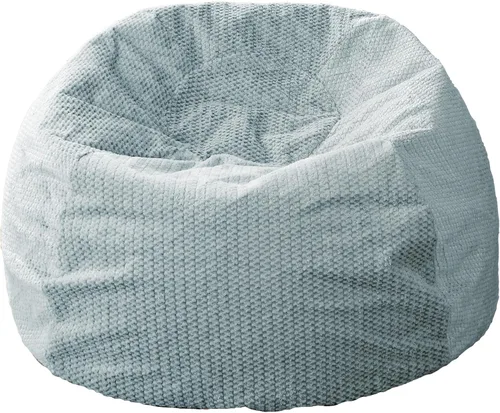 Vista 29 de Sorra Home Puf – Cojín de felpa y cómodo para interiores con relleno de frijoles trupedic para todas las edades, color morado Barrett