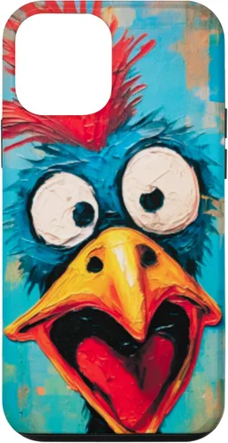 Vista 16 de Funda para iPhone 17 con diseño de gallo de dibujos animados de gallo de dibujos animados de gallo