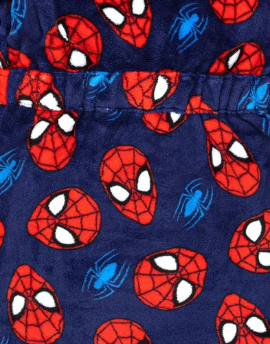 Vista 6 de Marvel Spider-Man - Bata de vestir para niños y niñas, bata de pijama, Azul