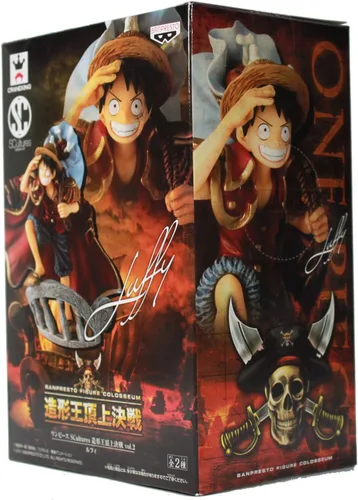 Vista 2 de Banpresto One Piece 48057 Esculturas del Coliseo: Figura de mono D. Luffy, volumen #2