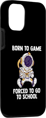 Vista 3 de iPhone 15 Born To Game - Astronauta de videojuegos - Funda para juegos de computadora