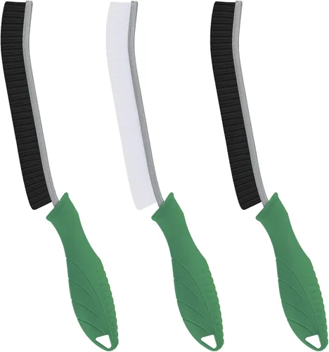 Vista 8 de FOOGWEE Cepillo de limpieza de hendiduras de cerdas duras, herramientas de limpieza para uso doméstico, suministros de limpieza multifuncionales