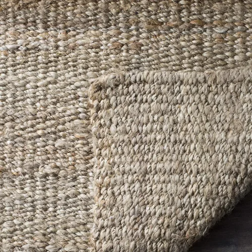 Vista 4 de SAFAVIEH Natural Fiber Collection - Alfombra decorativa de 2 x 3 pies, natural, hecho a mano, ideal para zonas de alto tráfico en entrada, sala