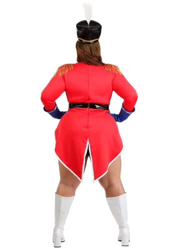 Vista 6 de Disfraz de Soldado de Juguete Sexy Talla Plus para Mujer Multicolor