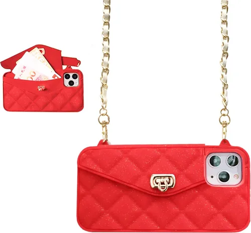 Vista 41 de UnnFiko Funda tipo cartera compatible con iPhone 6 / iPhone 6s, bonito diseño de bolsa de lujo, funda con bolsillo para tarjetas tipo libro