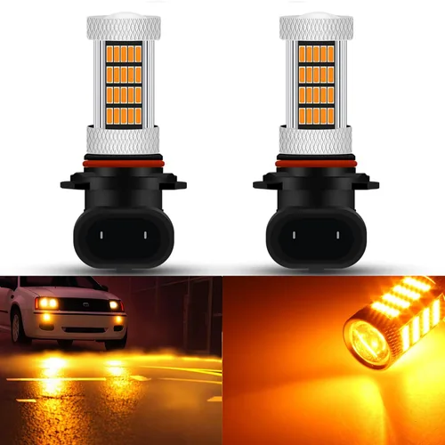 Vista 10 de Bombillas LED de alta potencia de 92 SMD 10000 K azul profundo 9005 9006 9145 9140 H10 Foco antiniebla súper brillante o luces de conducción diurna