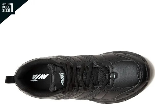 Vista 4 de Avia Avi-Union II - Zapatos antideslizantes para hombre, cómodos con cordones, para restaurante, trabajo y seguridad, medianos o extra anchos