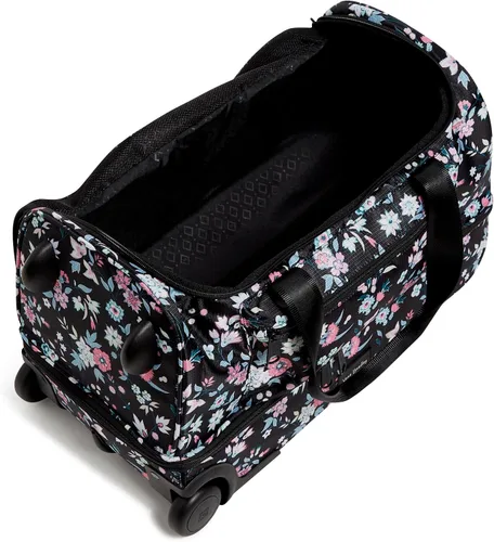 Vista 3 de Vera Bradley Maleta de lona plegable con ruedas reciclada Ripstop para mujer