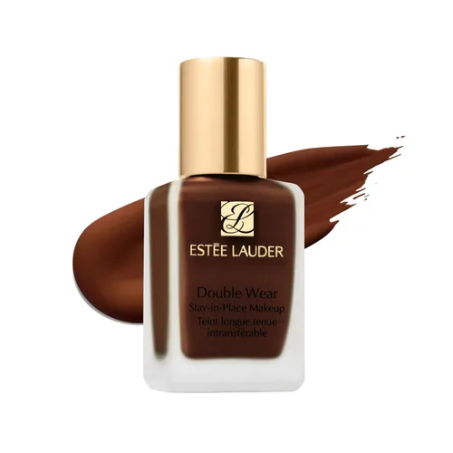 Vista 8 de Estée Lauder Maquillaje de base de maquillaje doble que se mantiene en su lugar, base mate de larga duración, 1 onza líquida Porcelana cálida 1W0