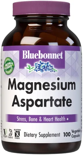 Vista 5 de BlueBonnet Cápsulas vegetarianas de magnesio y calcio 2:1, 90