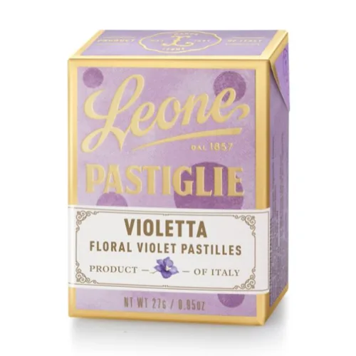 Vista 2 de Lata de caramelos violeta