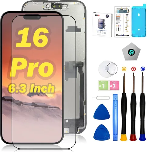 Vista 31 de EFAITHFIX para iPhone 11 Reemplazo de pantalla LCD de 6.1 pulgadas, ensamblaje de marco, pantalla LCD y digitalizador de pantalla táctil 3D con kit