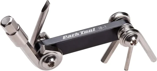 Vista 2 de Park Tool IB-1 I-Beam - Juego de llaves hexagonales plegables/destornilladores herramientas multifuncionales para bicicleta