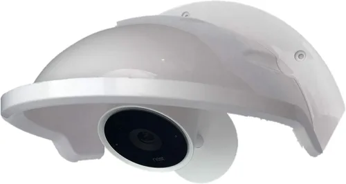 Vista 3 de Universal Sun Rain Shade Cámara Cubierta Escudo para Nest/Anillo/Arlo/Dome/Bullet Cámara Exterior - Blanco