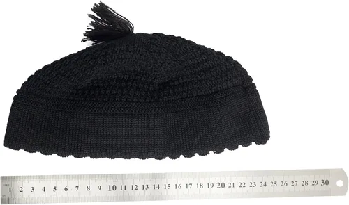Vista 2 de Yarmulke Jewish Kippah Frik Kipa Judaica Yamaka Kippa Yamakah Yarmulka Sombrero Hombres O Niños