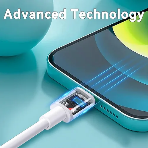 Vista 4 de Cable de carga rápida USB A a USB C, paquete de 5 unidades de 5 x 3.3 pies, cable de carga, transmisión de datos, compatible con iPhone 17/16/15