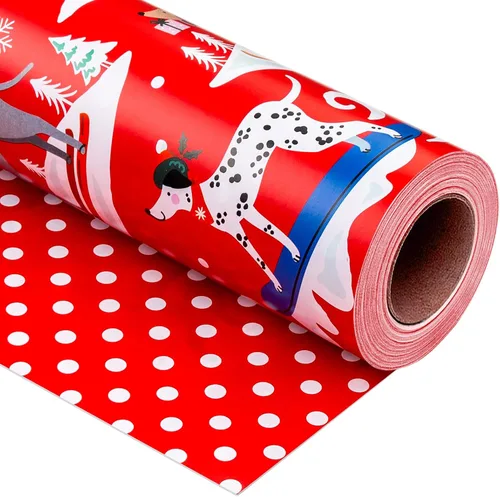 Vista 16 de Papel de regalo iridiscente metálico - 17 pulgadas x 33 pies - Patrón holográfico iridiscente rosa femenino para niñas, papel de regalo de hadas